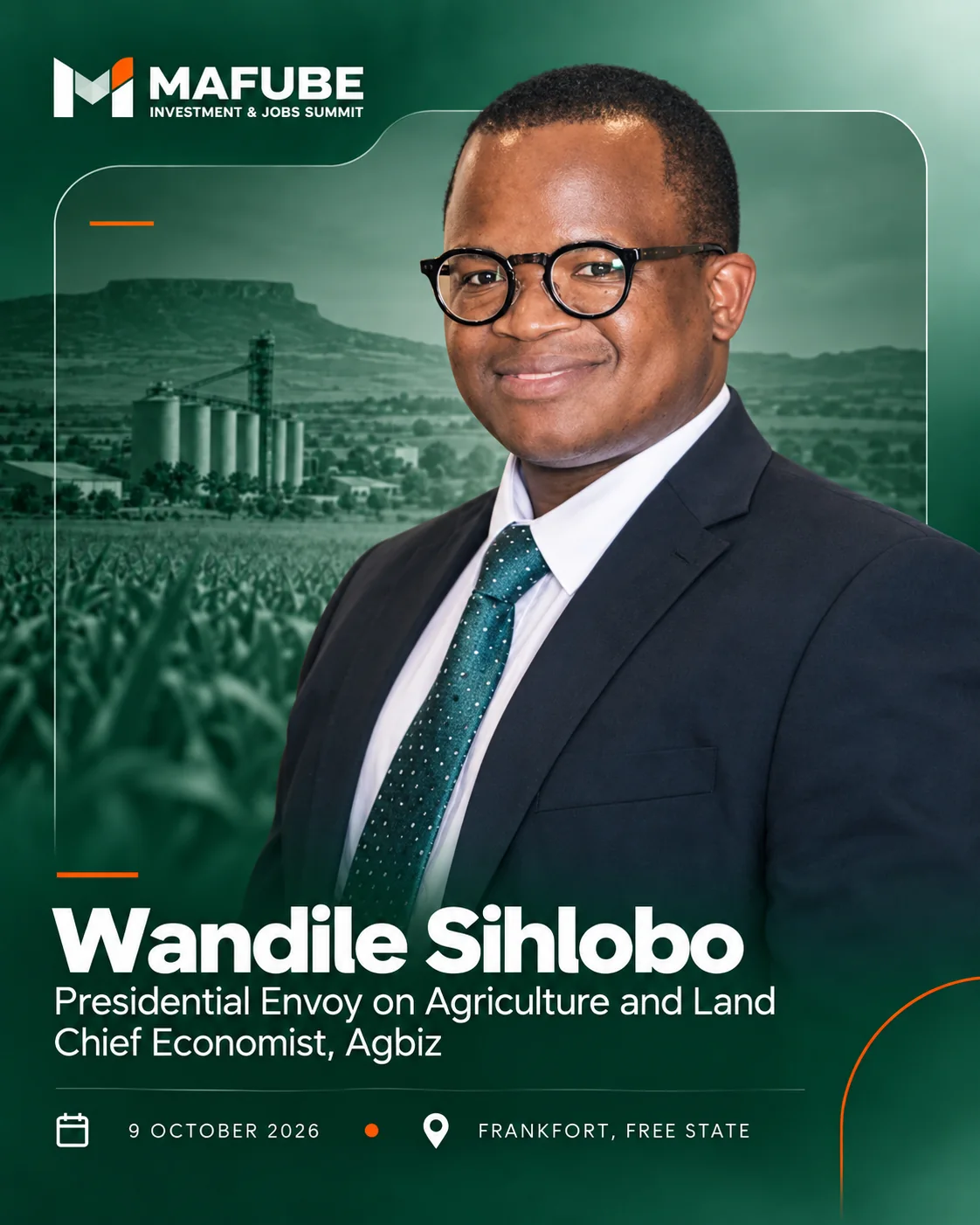 Portrait of Wandile Sihlobo